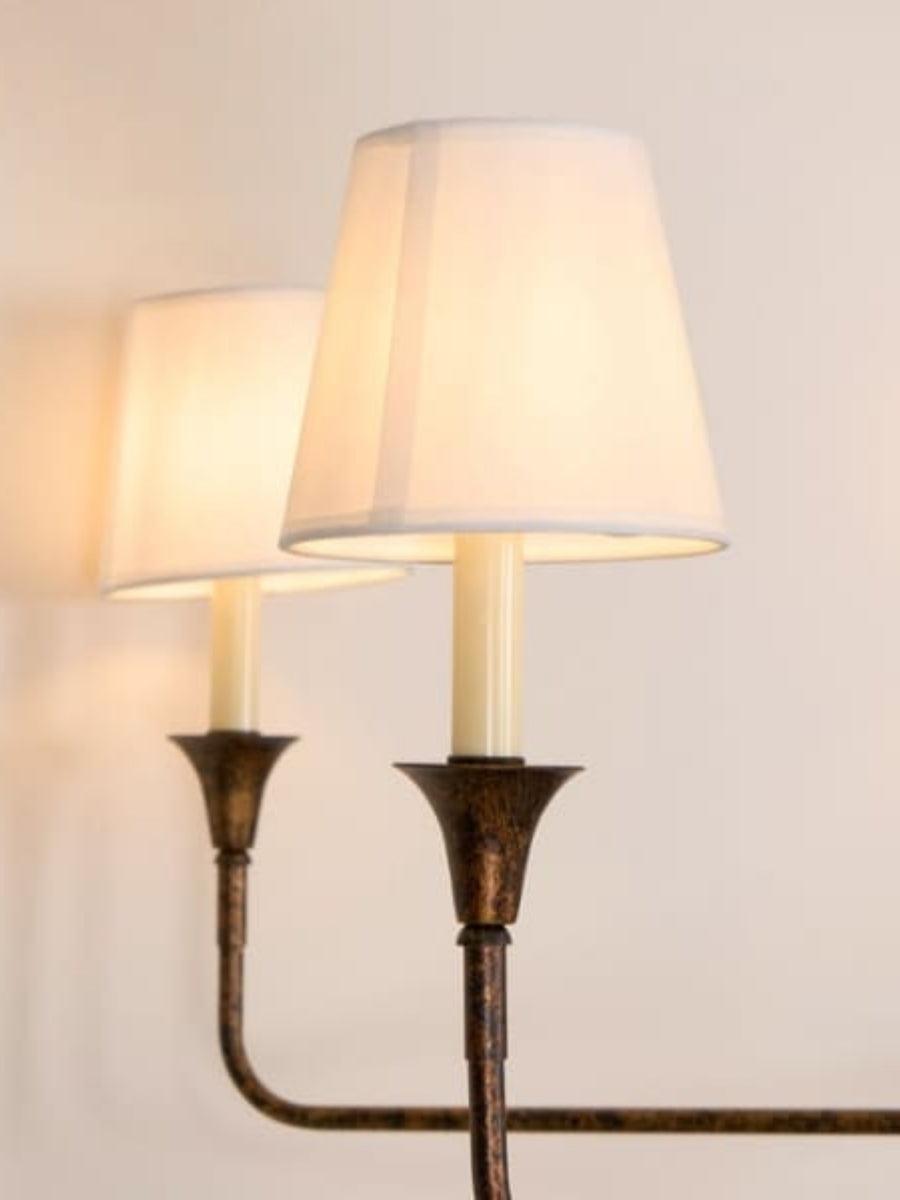 Sleek Chandelier Featuring Layered Linear Silhouette | Souliia