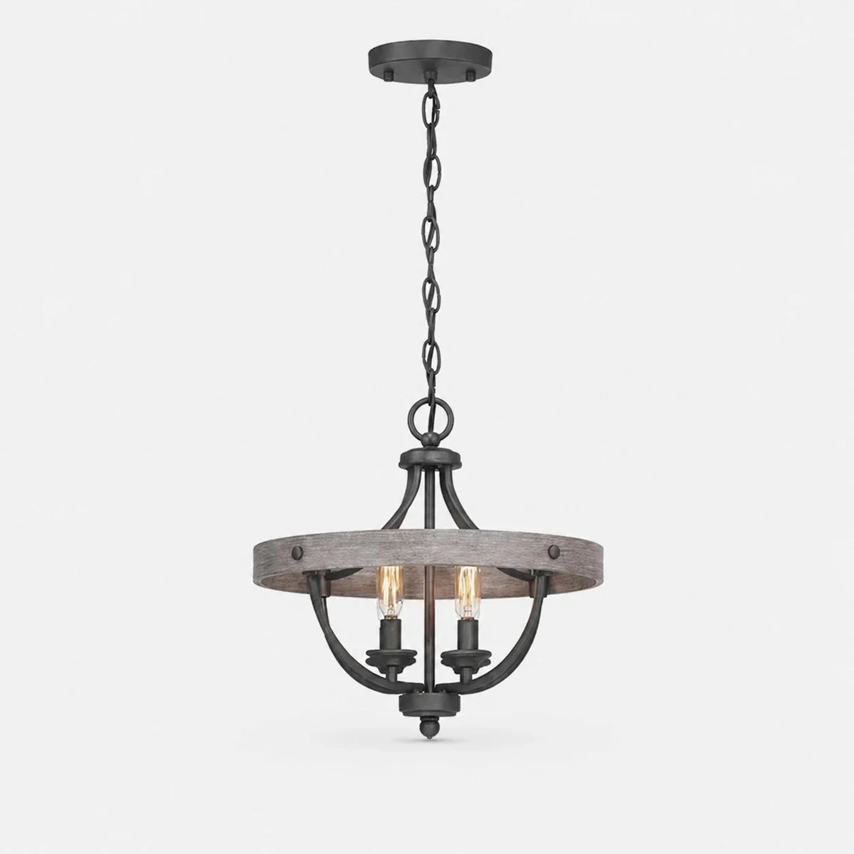 Rustic-tyylinen metallihäkkikattovalaisin | Souliia