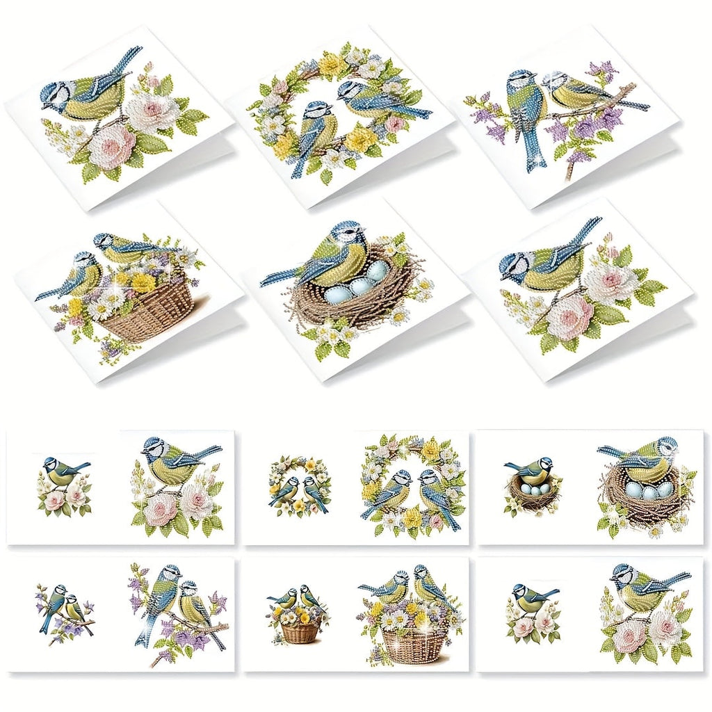 Set of 12 Greeting Cards for Diamond Painting - Souliia