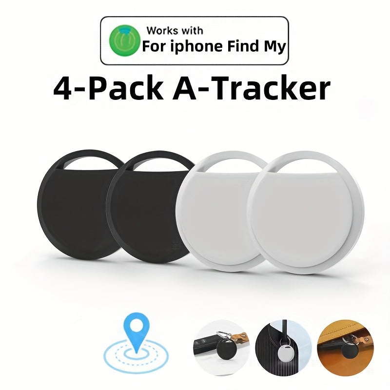 Set of 4 Smart Bluetooth Tracking Tags - Souliia