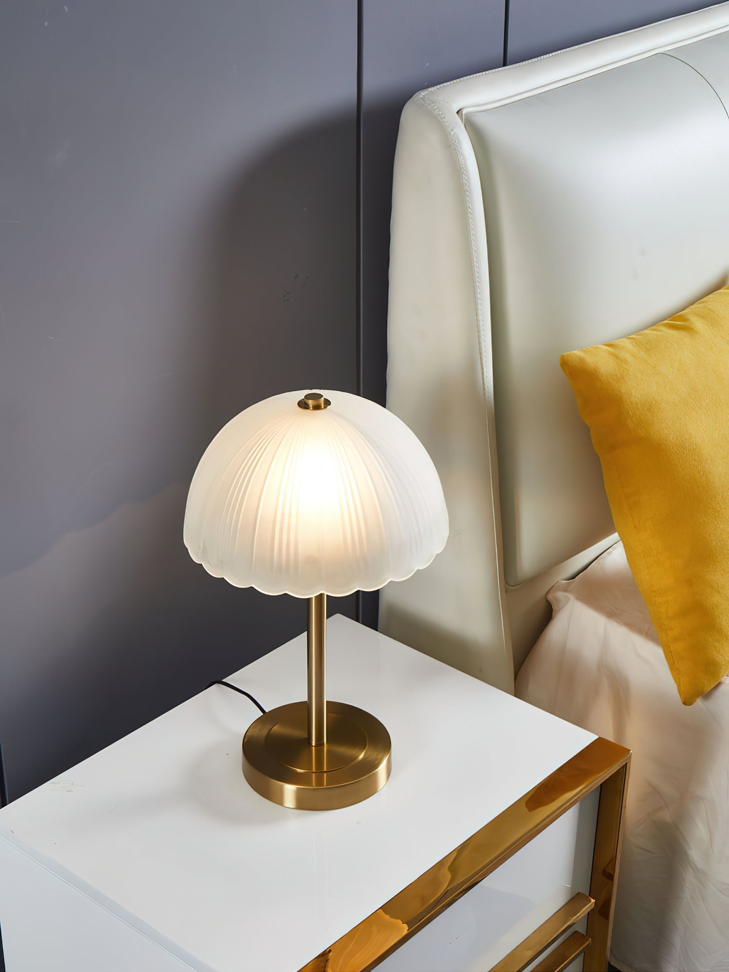 Small Umbrella Table Lamp | Souliia