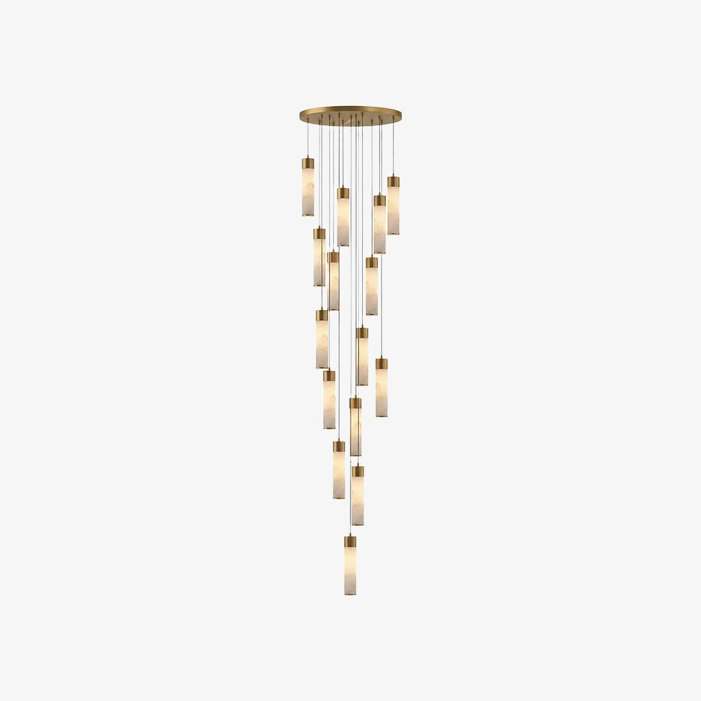 Solaryx minimalistische zylindrische Pendelleuchte – Moderne Lampe für Küche oder Esszimmer | Souliia