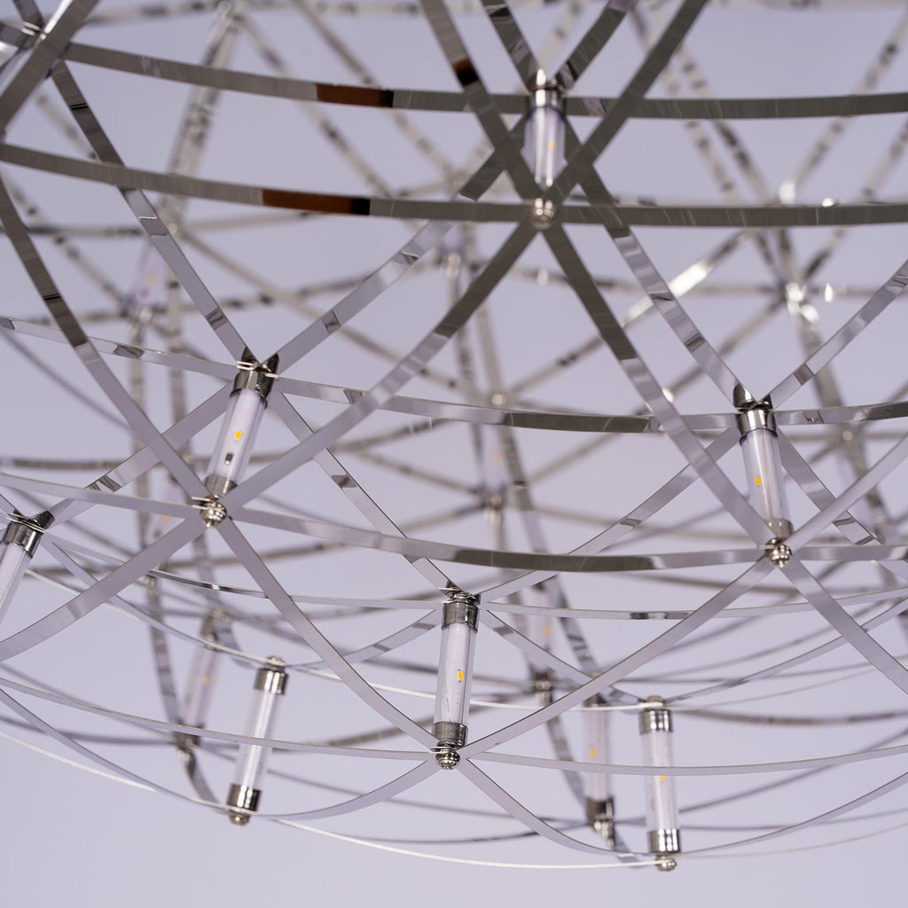 Silver Spark Ball Pendant Light | Souliia