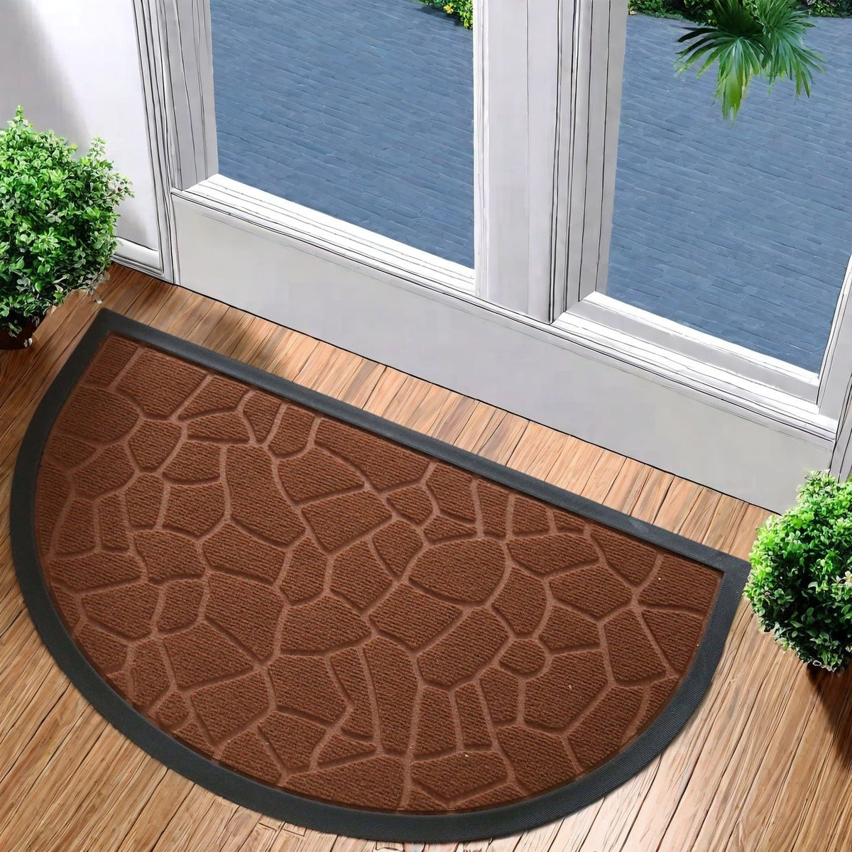 Earthlux Outdoor Doormat — Dirt Trapping, Moisture Resistant — 44.96 x 74.93 cm