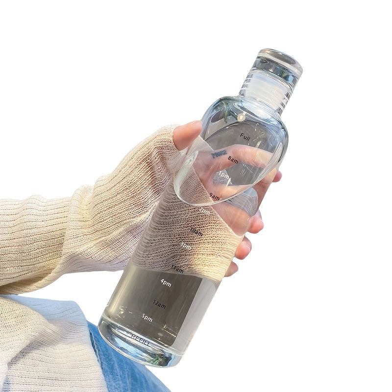 Láhev na vodu s časovými značkami 500/700 ml - Souliia