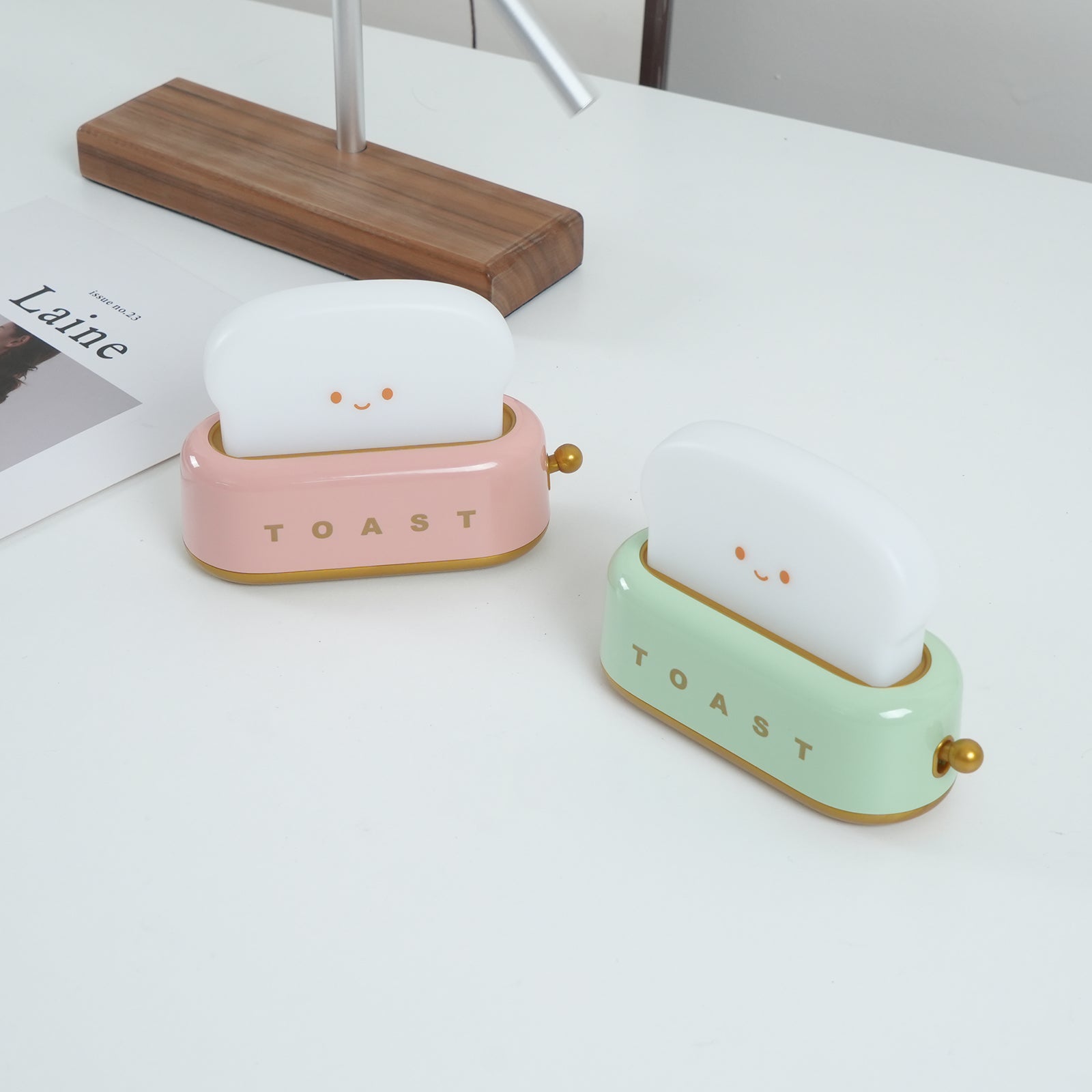 Toaster Table Lamp (built-in battery) | Souliia