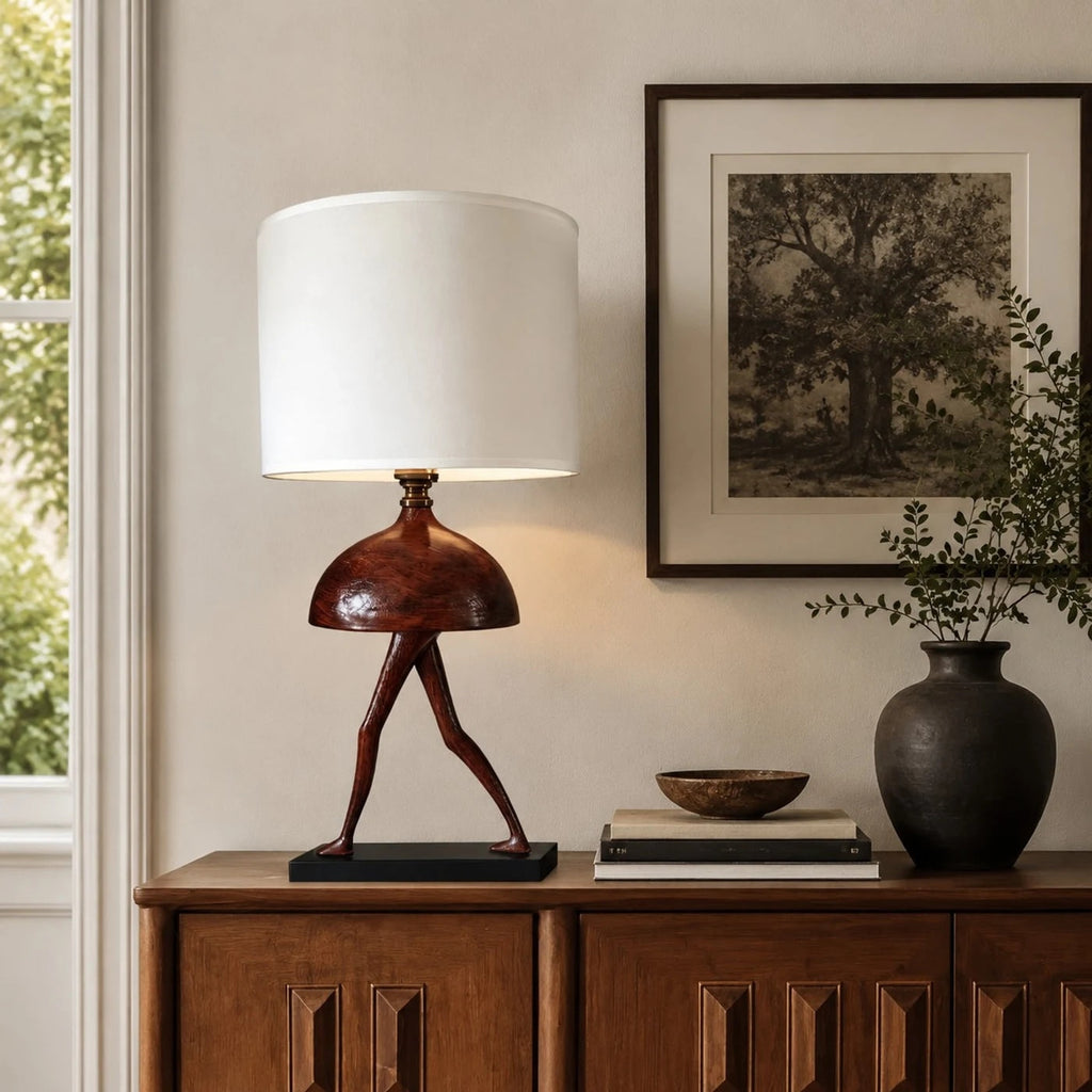 Sculptural Modern American Table Lamp | Souliia