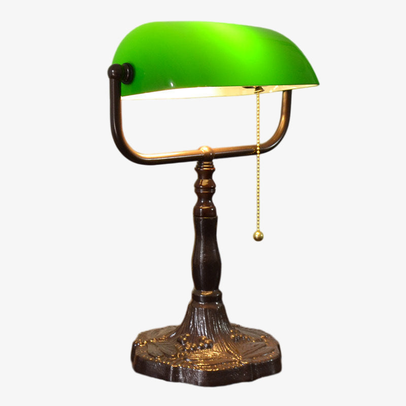 TF Tivanny Floral Stained Glass Desk Lamp - Vintage Table Light for Bedroom Study Living Room | Souliia