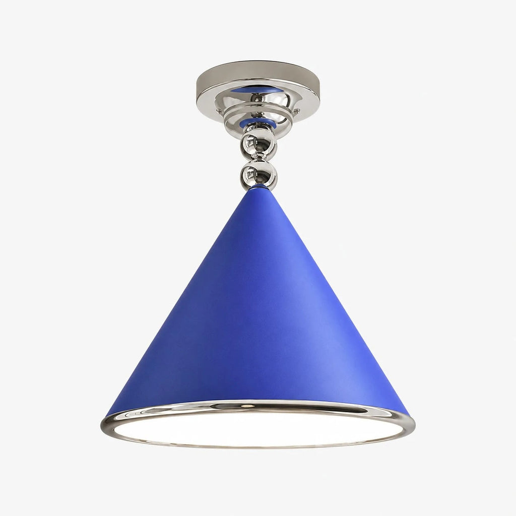 Modern, krémszínű, kúpos LED mennyezeti lámpa | Souliia