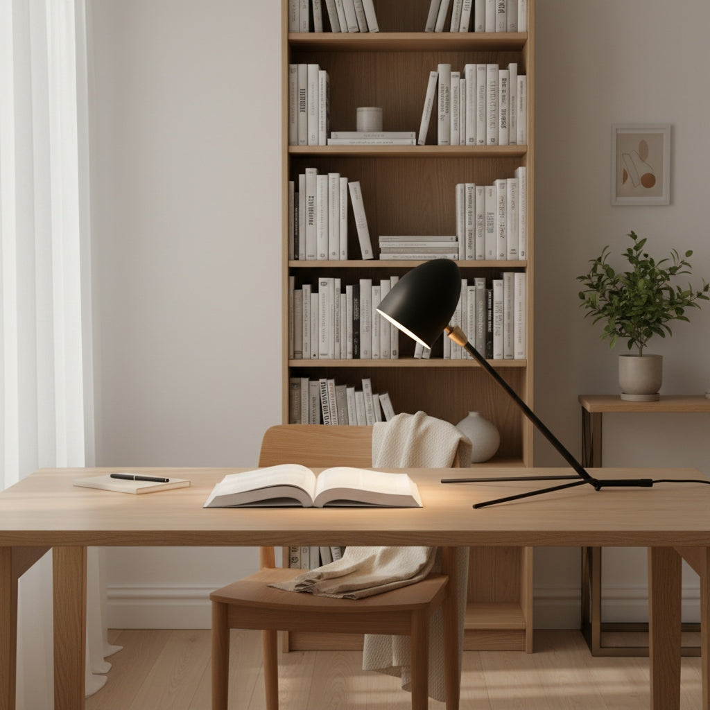Solavo Modern Tripod Table Lamp with Metal Materials for Living Room | Souliia