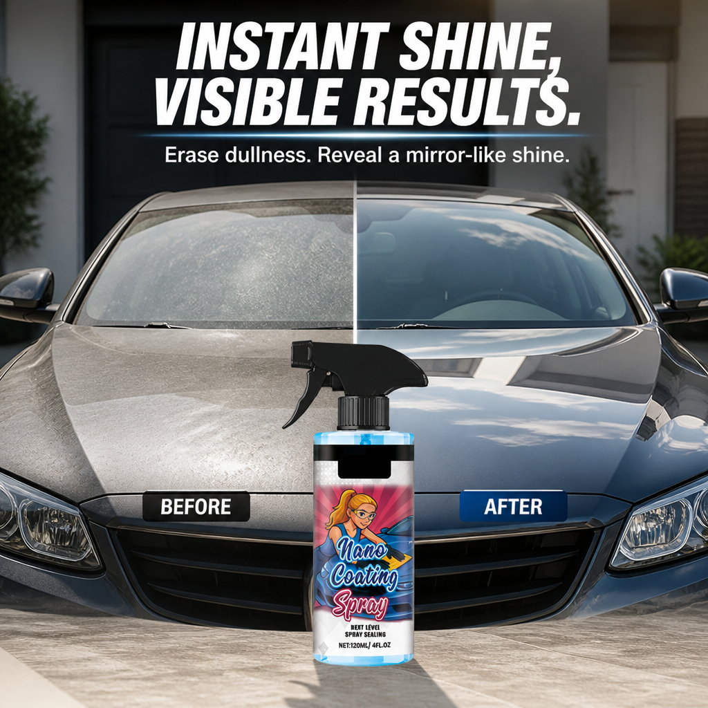 VividGlint — Spray On a Wet-Look Mirror Shine That Beads Water for Weeks - Souliia