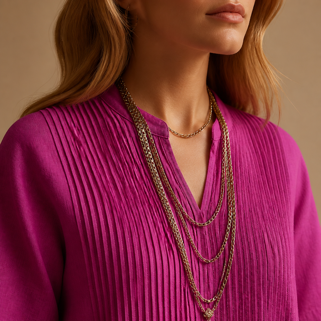 VexaLuxe Pleated Dress — Unleash Effortless Grace and All-Day Cool Confidence - Souliia