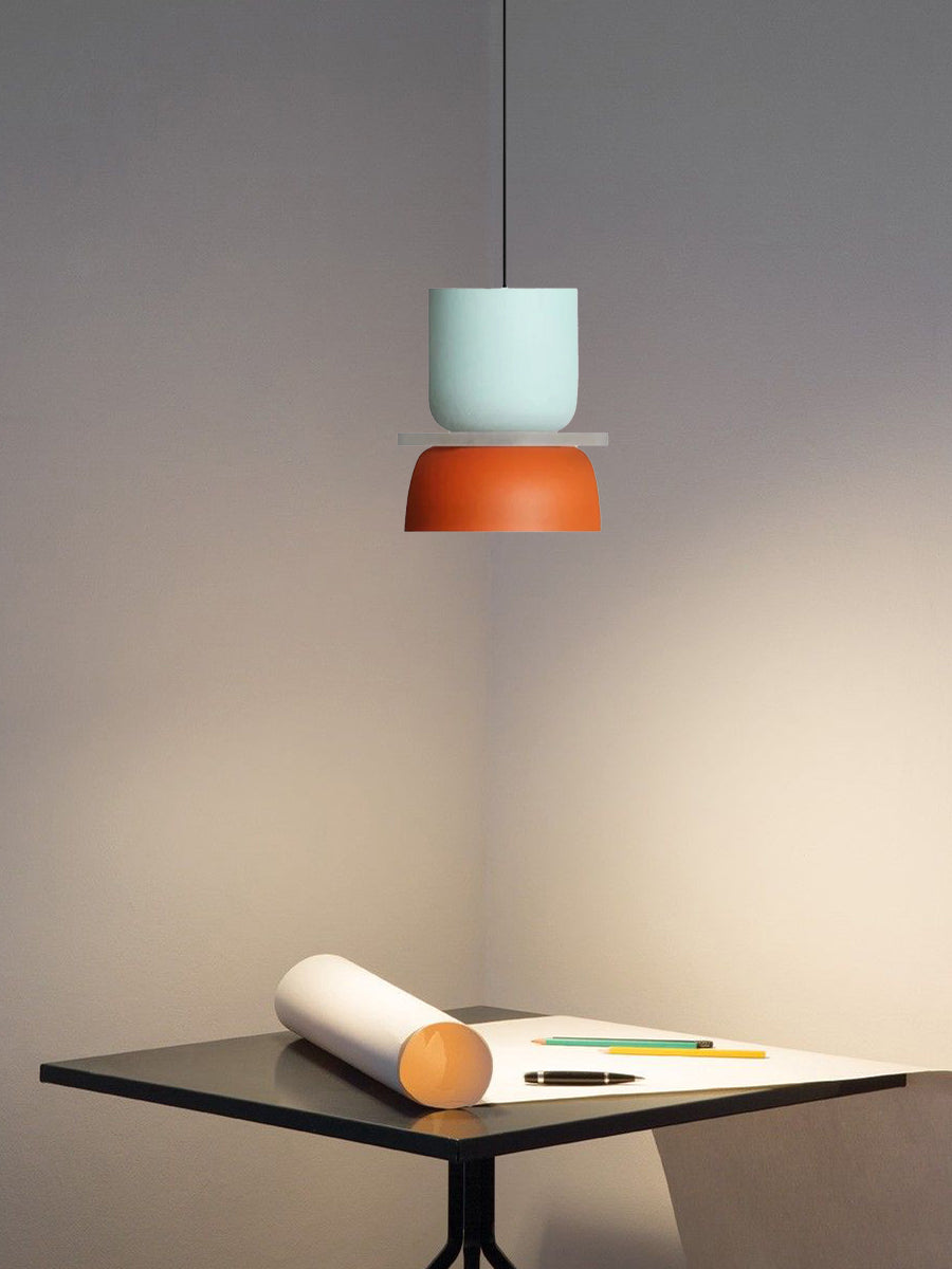 Macaron Acryl Bunte Schalenform Pendelleuchte | Souliia