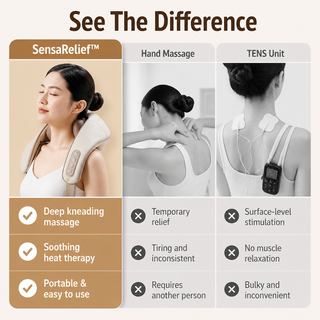 SensaRelief — Feel Instant, Deep Relief That Frees You From Neck & Shoulder Pain - Souliia
