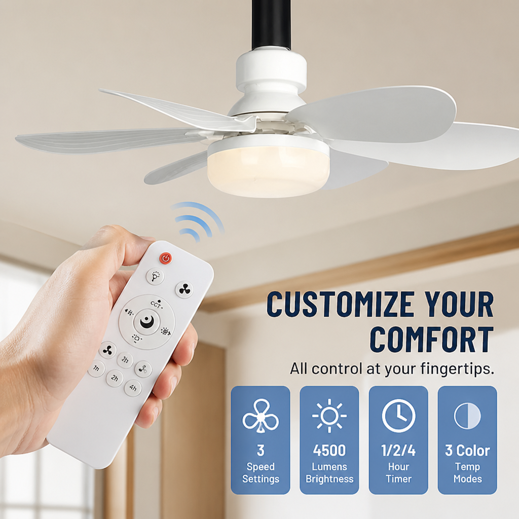 VenturiBreeze — Instantly Command Cool Air and Brilliant Light Without the Hassle - Souliia