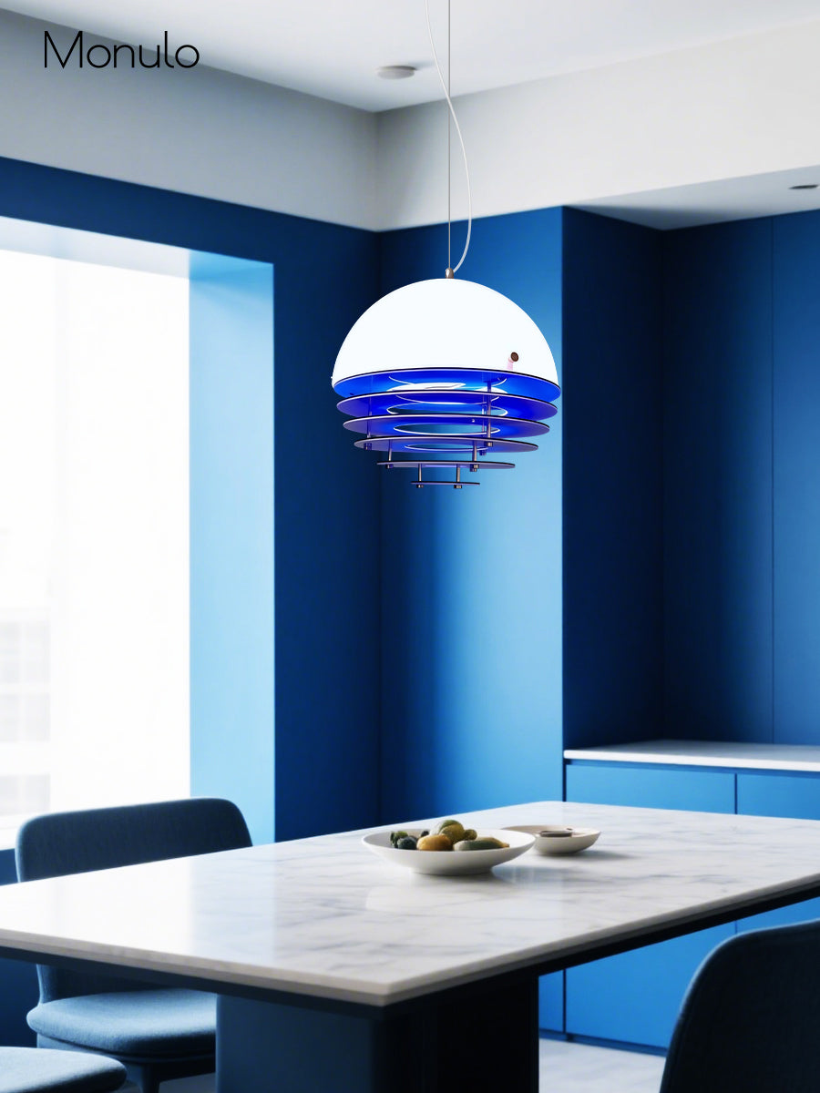 Sunset Pendelleuchte – Emotionale Stimmungsleuchte im Bauhaus-Design - AFTERGLOW S1 | Souliia