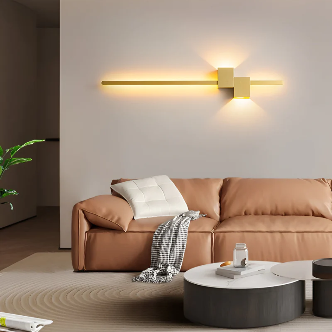 LumiNova Minimalist LED Wall Light — Clean Contemporary Silhouette