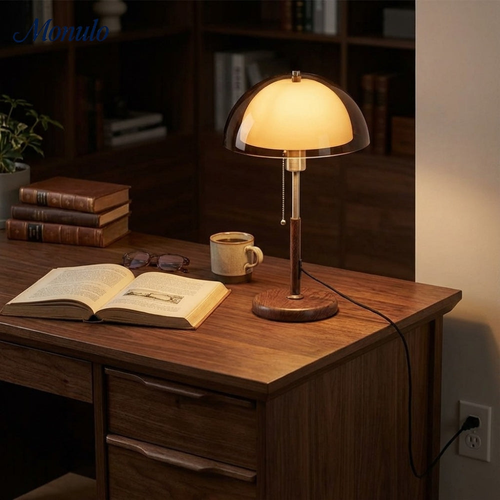 Sunset Afterglow Moderne Akzent-Tischlampe - Retro-Stil Lampe für Schlafzimmer oder Büro | Souliia