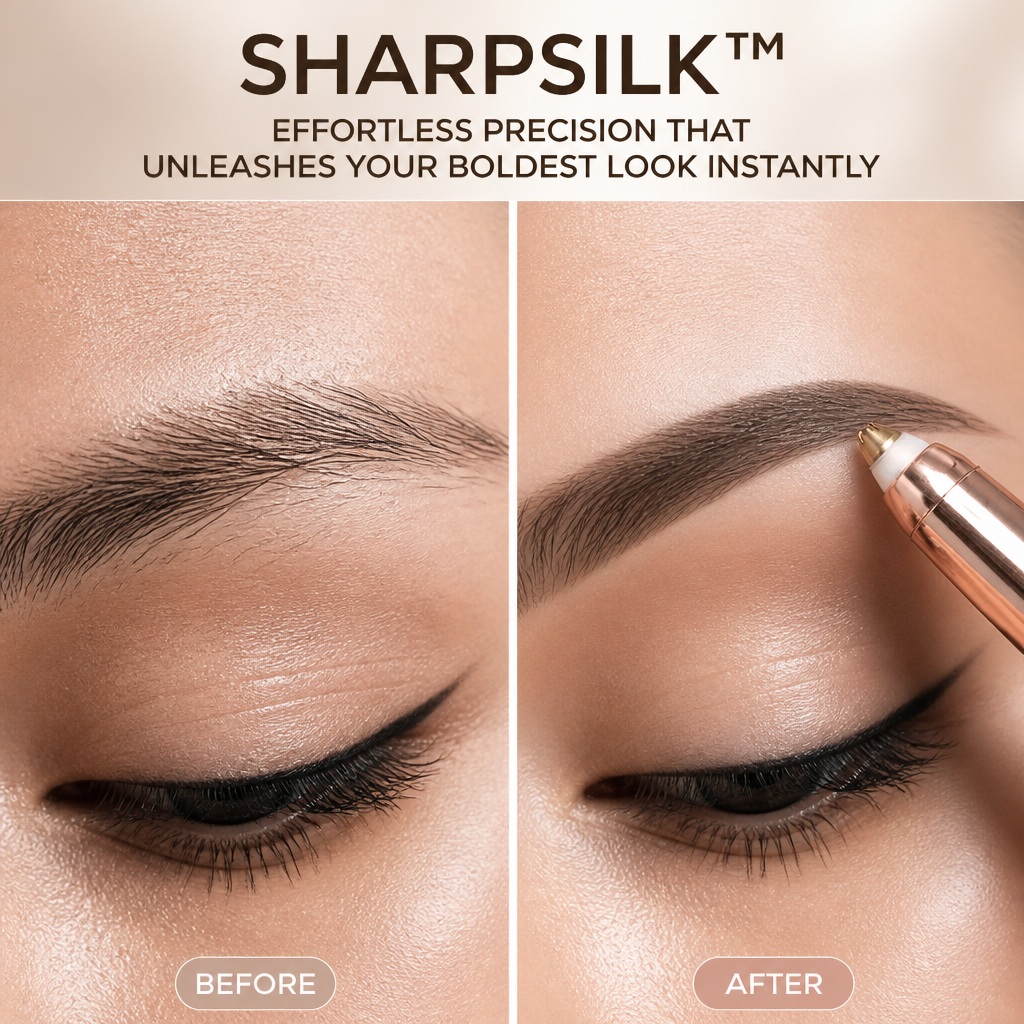 SharpSilk — Sweep Away Stray Brow Hairs & Facial Fuzz Painlessly in Seconds - Souliia