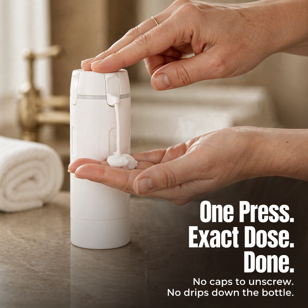 VoyaPack — Pack, Lock & Dispense All Four Toiletries From One Case - Souliia
