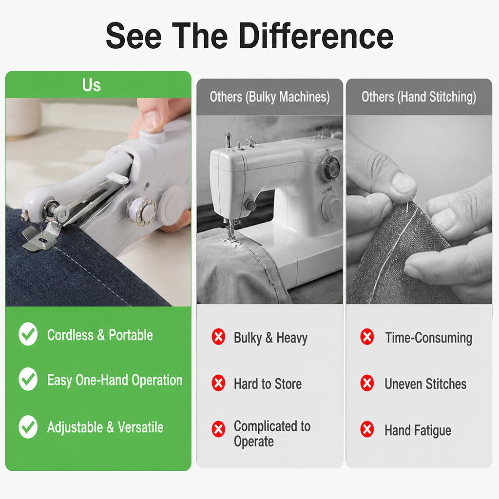 SewSwift — Unleash Your Creativity Anywhere with Effortless, Precise Stitching - Souliia