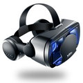 VR Headset with Built-in Headphones – Adjustable Lenses, Broad View & Universal Phone Support | Immersive 3D Experience for Smartphones - Souliia