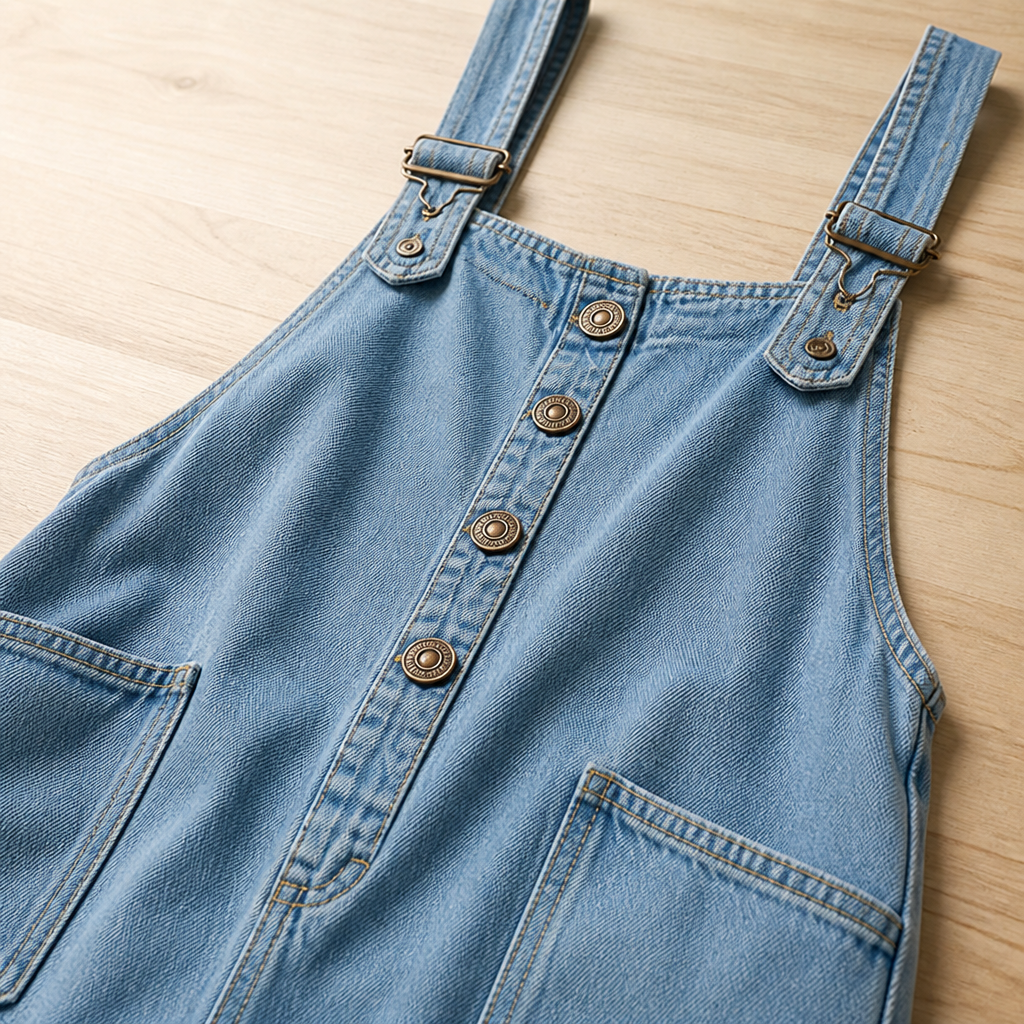VieraFlex Relaxed Denim Jumpsuit — Feel Unstoppable Comfort and Effortless Confidence All Day Long - Souliia