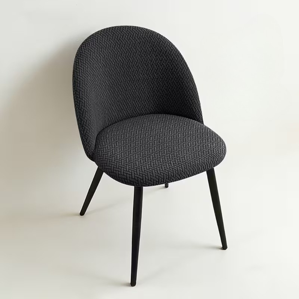 Flexora Modern Stretch Chair Covers — Elastic Hem, Fitted Design