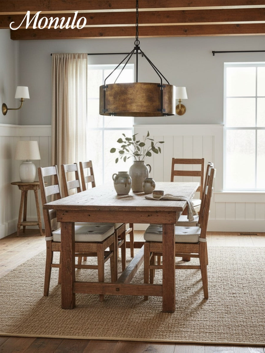 Lampada a sospensione Velara in stile industriale vintage per sala da pranzo - Per sala da pranzo o isola cucina | Souliia