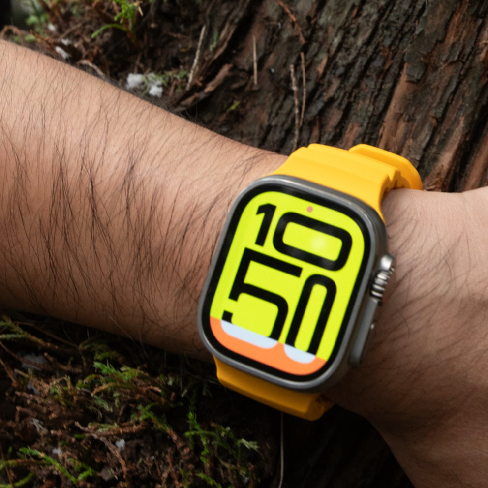 SummitFlex Silicone Strap for Apple Watch — High Tensile Strength Band
