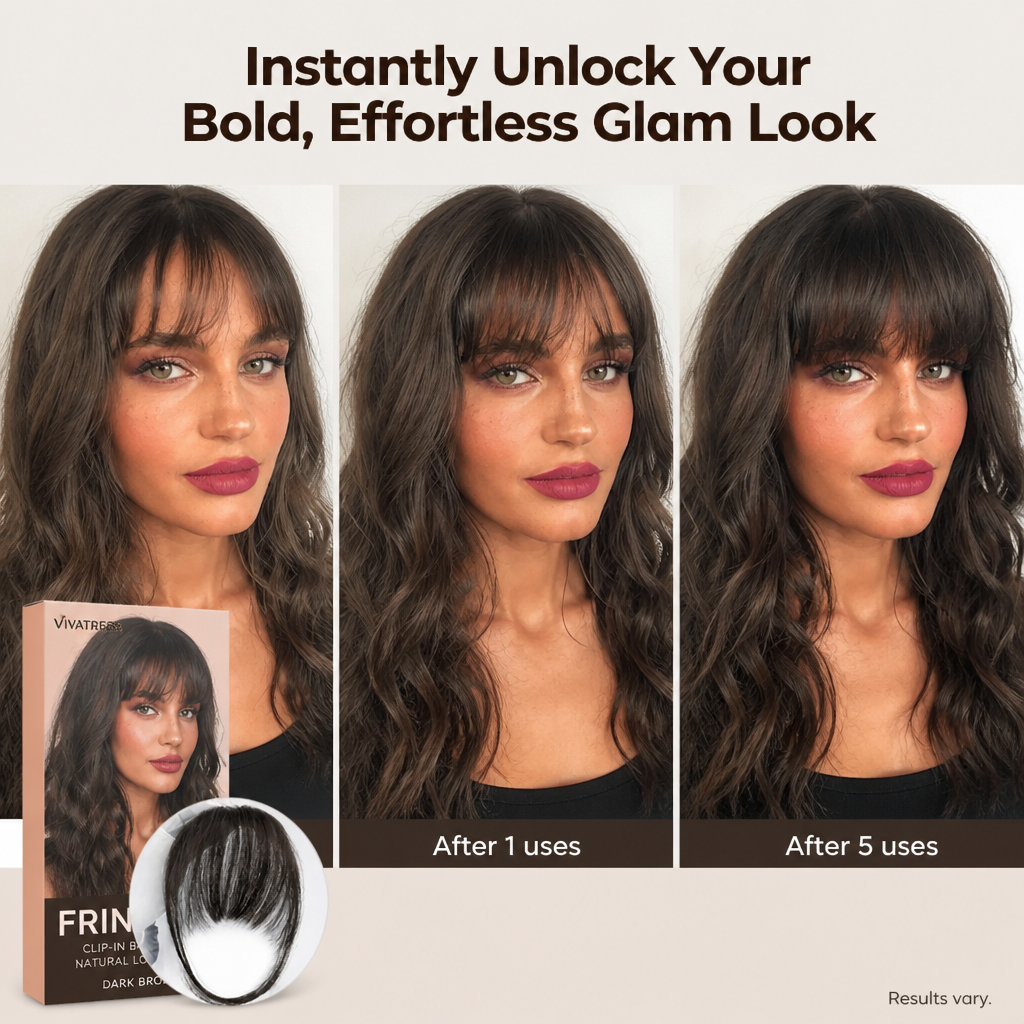 VivaTress Fringe — Instantly Unlock Your Bold, Effortless Glam Look - Souliia