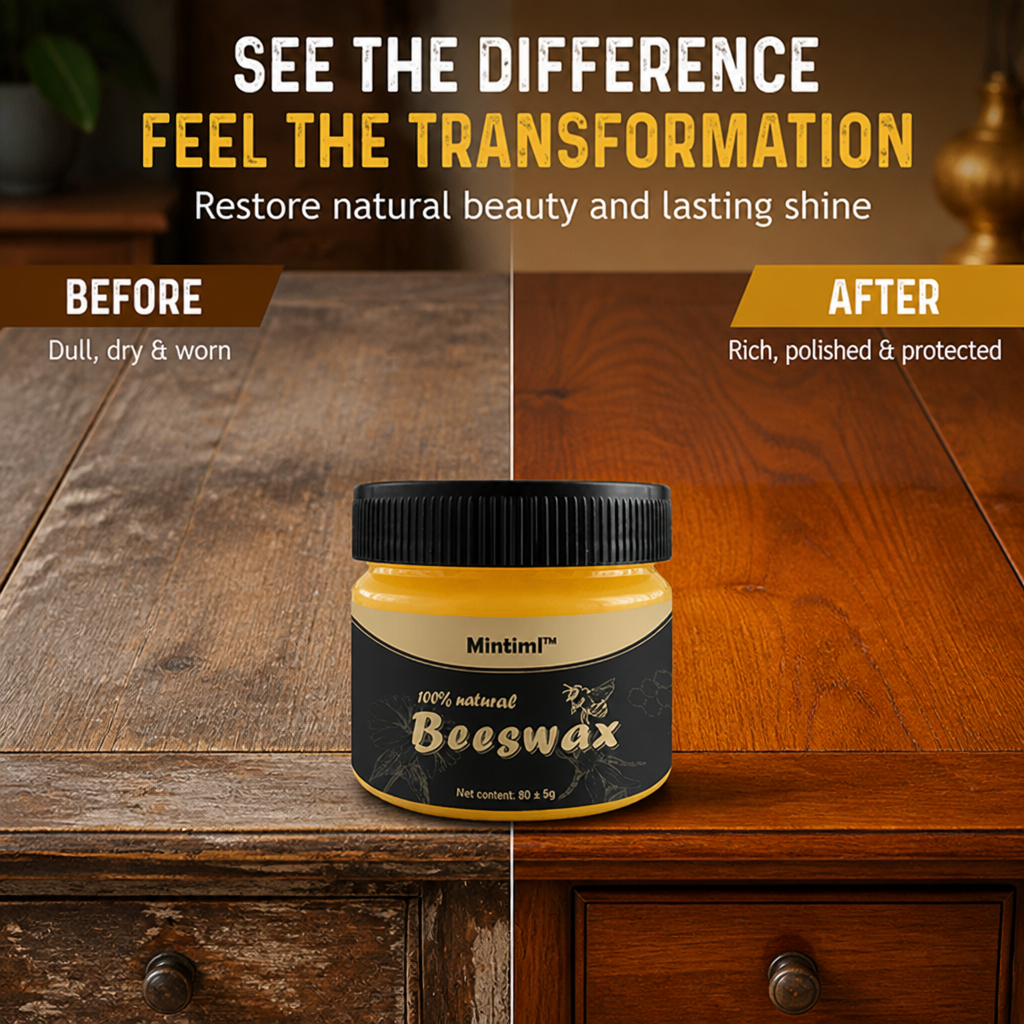 VeroLuxe Wood Revival Beeswax — Ignite Stunning Shine and Bring Your Wood Back to Life - Souliia