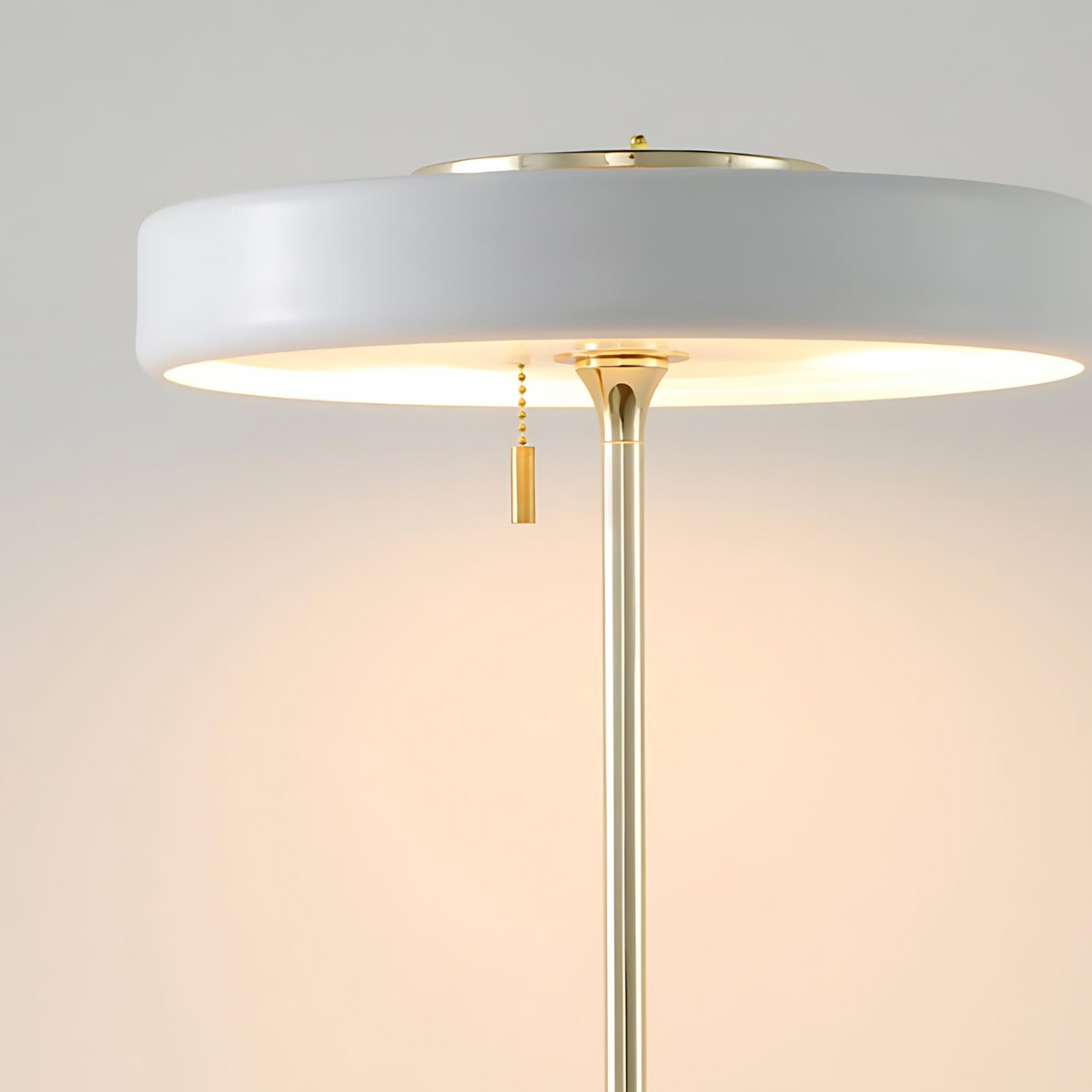 Radiant Tower of Light Minimalist Metal Table Lamp | Souliia