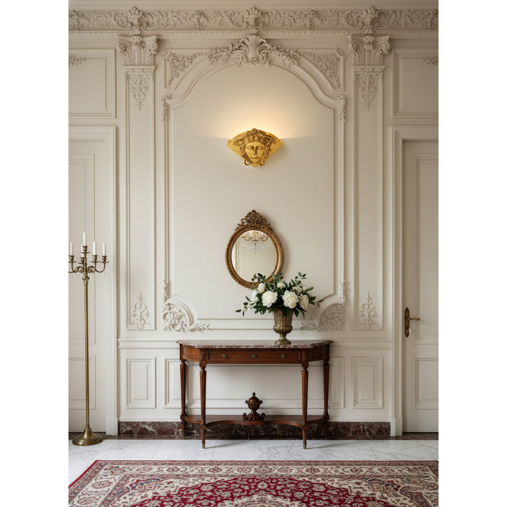 Sphinx Brass Wall Lamp | Souliia