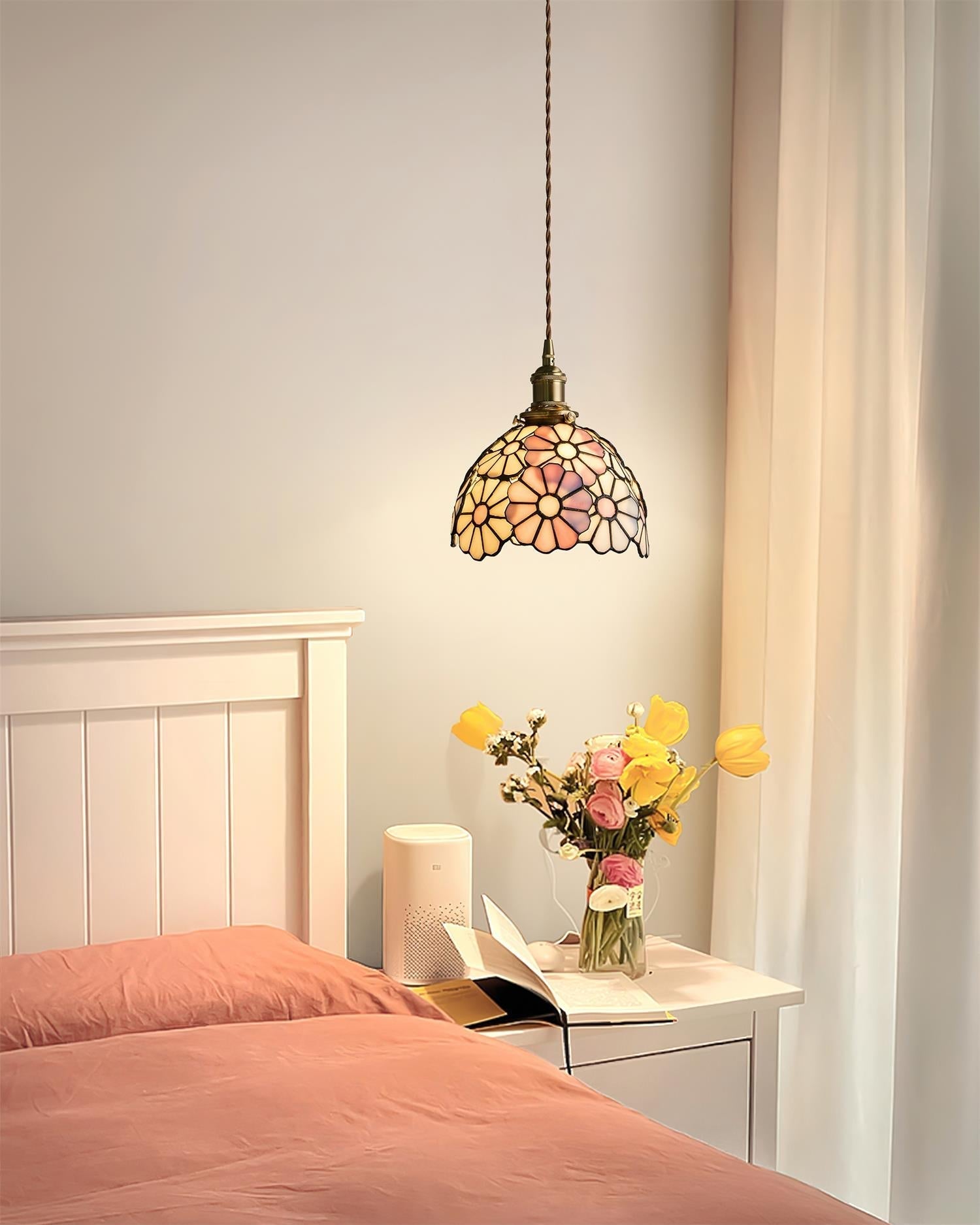 Suka Floral Plug In Pendant Lamp | Souliia