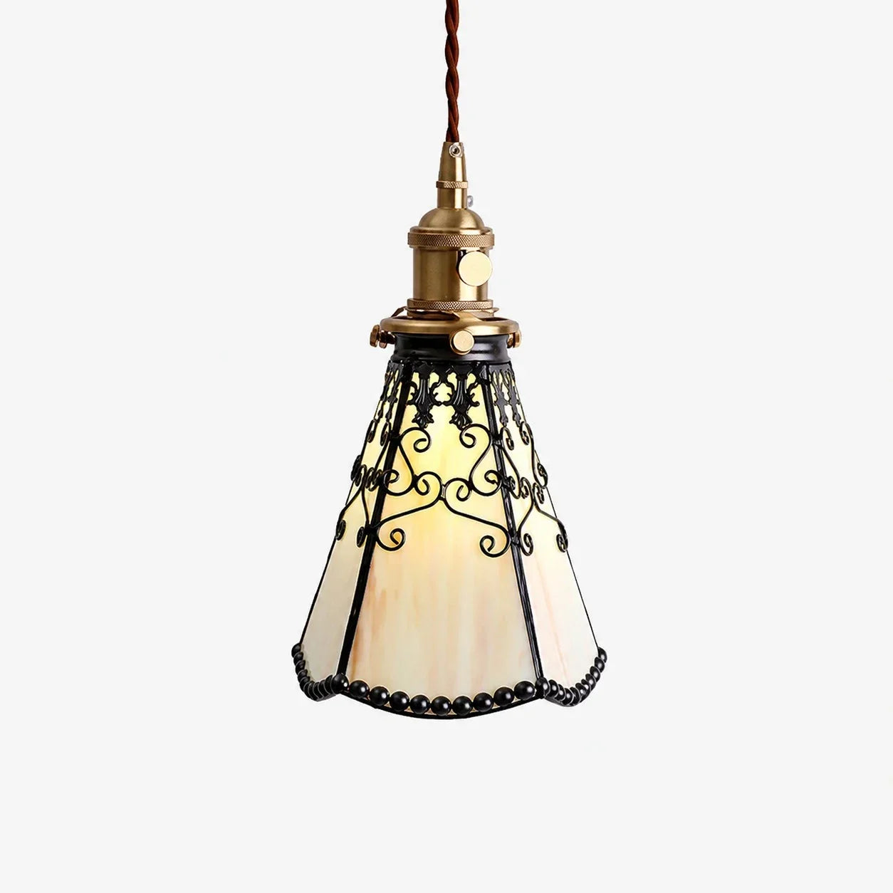 Tiffany-Stil Buntglas Pendelleuchte | Souliia