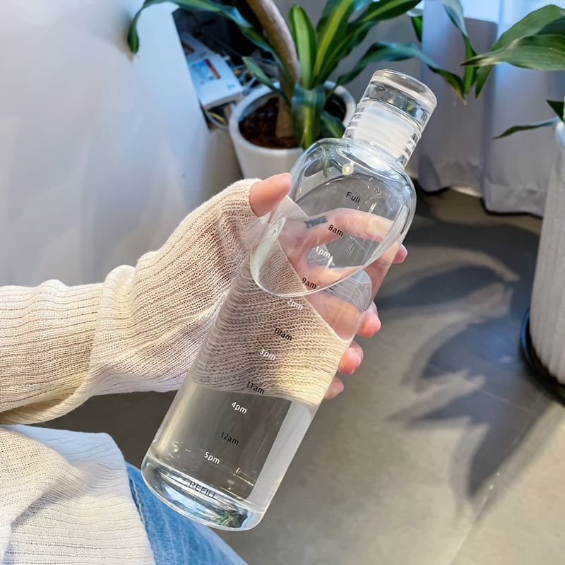 Láhev na vodu s časovými značkami 500/700 ml - Souliia