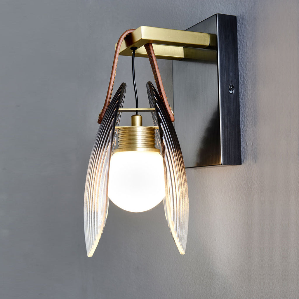 Shell Glass Wall Lamp | Souliia
