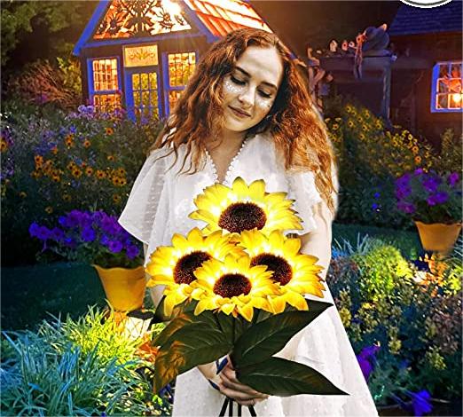 RamaraSun Girasoli solari — Illumina le tue notti con l'incanto del giardino, senza sforzo - Souliia