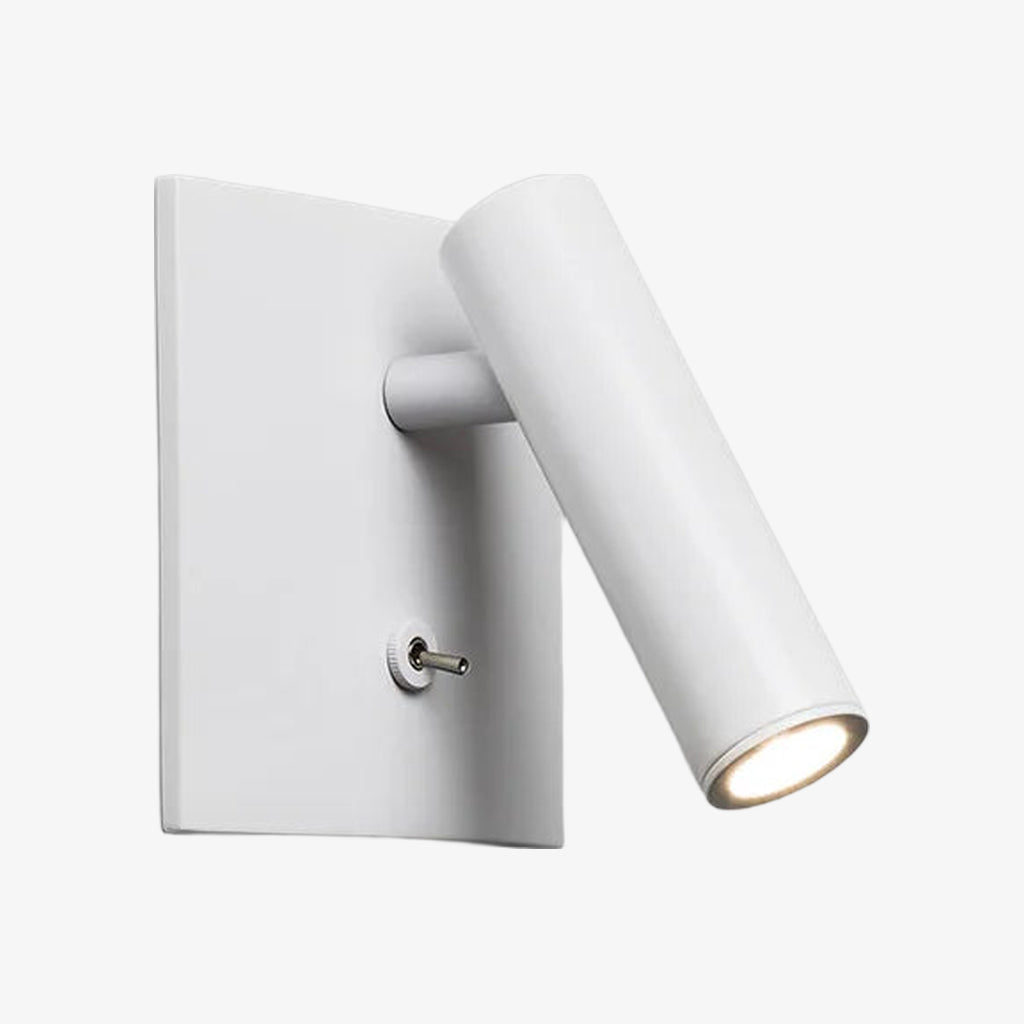 Slimlux Rotatable Minimal Aluminum LED Wall Sconce - Hallway Accent Glow | Souliia