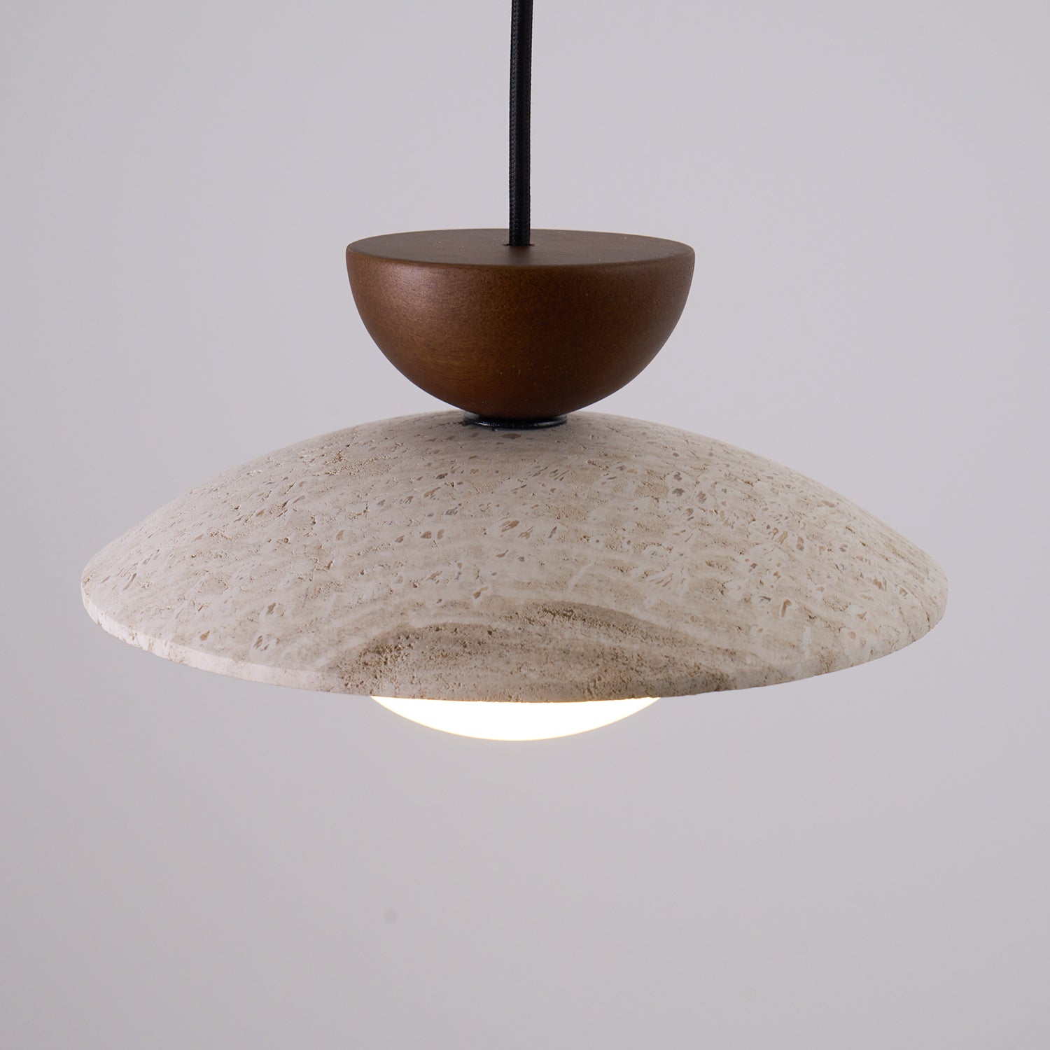Tia Travertine Pendant Lamp | Souliia