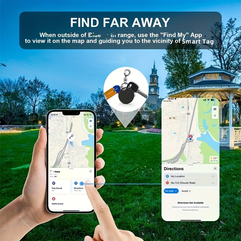 Set of 4 Smart Bluetooth Tracking Tags - Souliia