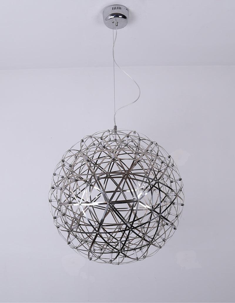 Silver Spark Ball Pendant Light | Souliia