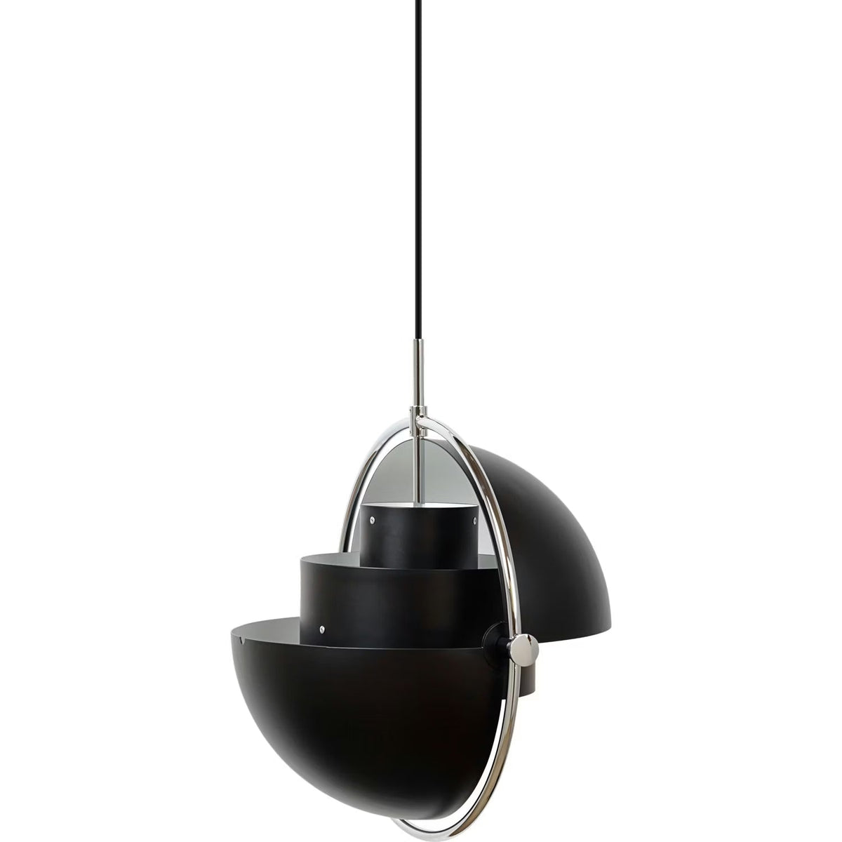 Multiva Sculptural Pendant Light – Adjustable Chandelier in Danish Modern Style for Dining Areas N18 | Souliia
