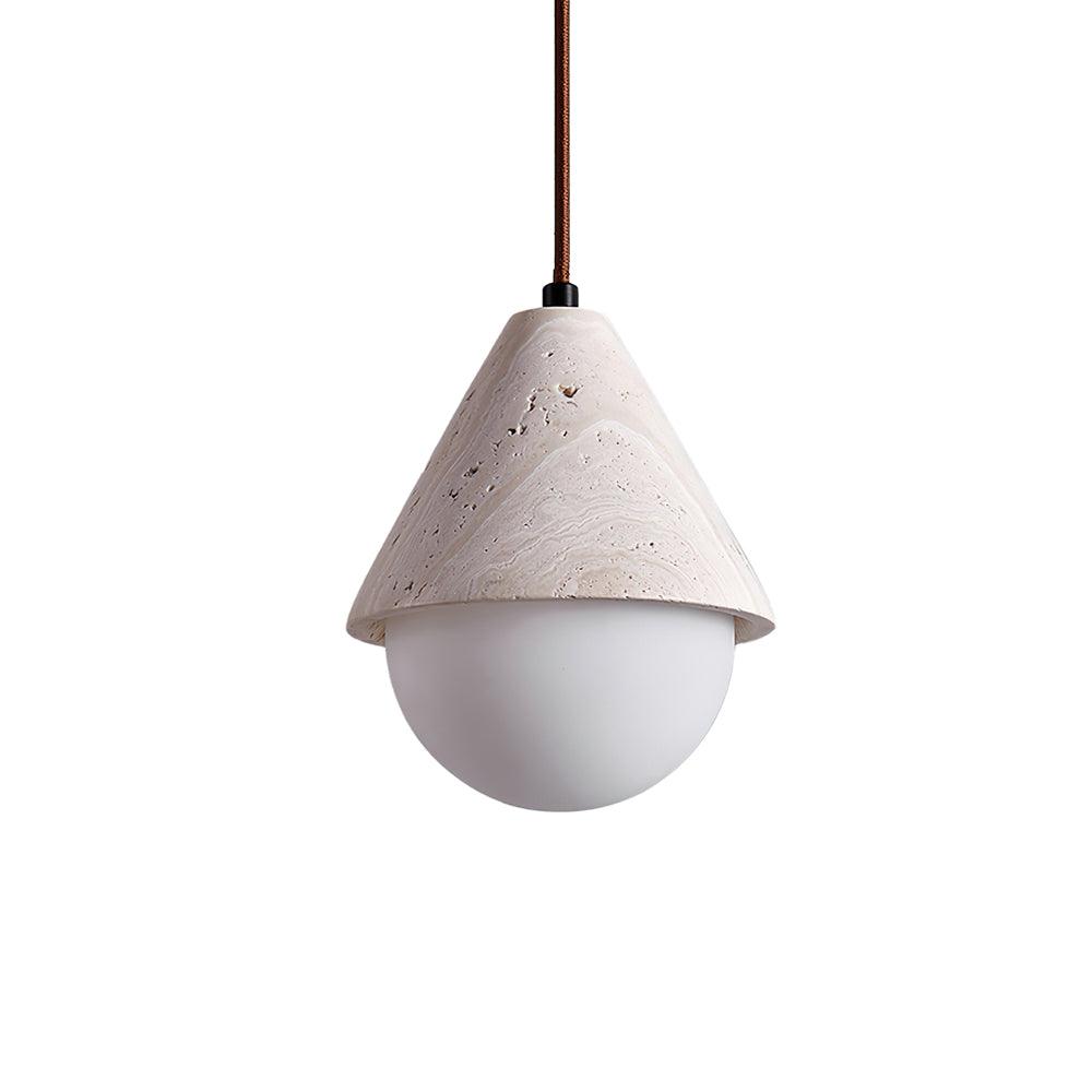 Travertine Pendant Light | Souliia