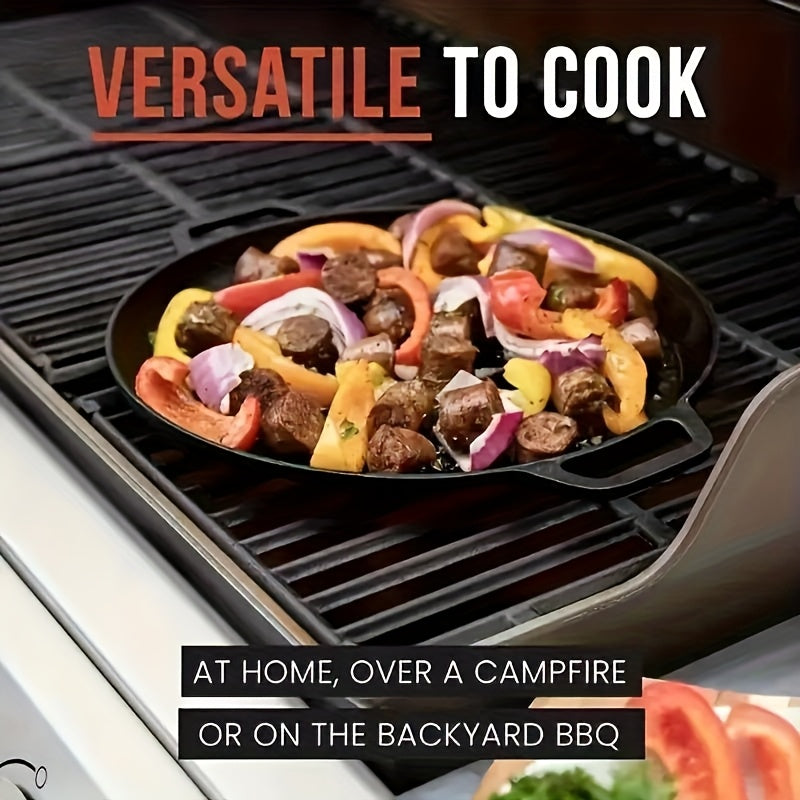 Griddlepro Cast Iron Griddle Skillet — Consistent Even Heat Distribution
