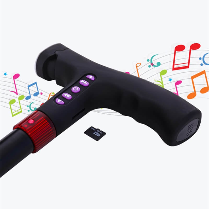 Walking Stick | Fall Detector | Adjustable Height | SmartCane - Souliia
