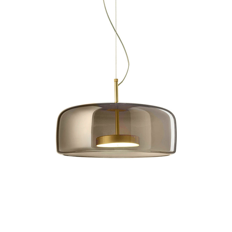 Astra Glass Pendant Light — Clear Ceiling Fixture