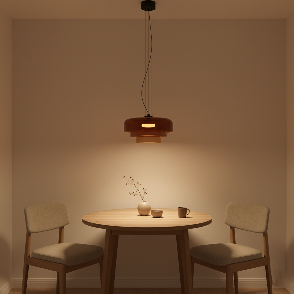 Lampada a sospensione in vetro Nordic Celestial | Souliia