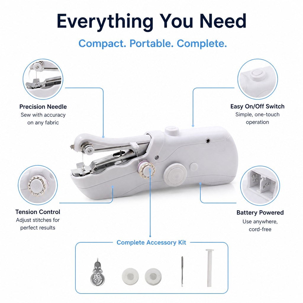 SewSwift — Unleash Your Creativity Anywhere with Effortless, Precise Stitching - Souliia